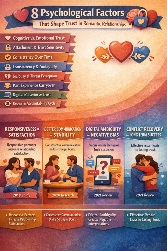 8 Psychological Factors That Shape Trust in Romantic Relationships