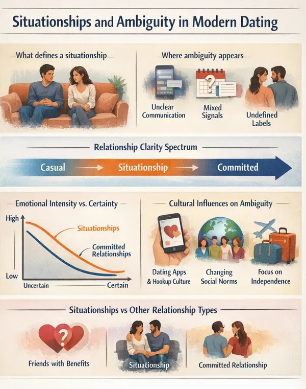 Situationships and Ambiguity in Modern Dating