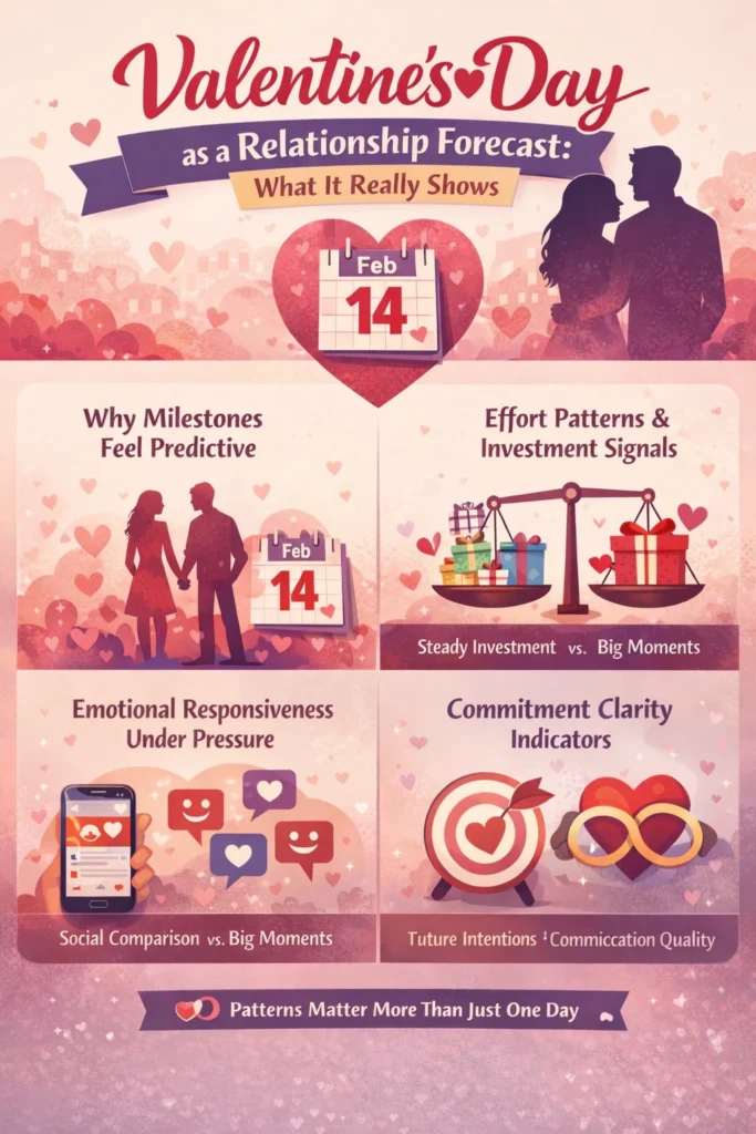 Valentine’s Day as a Relationship Forecast What It Really Shows