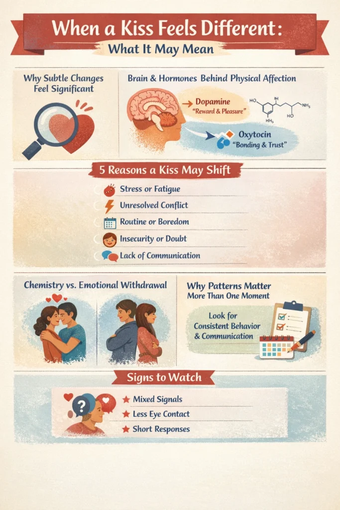 When a Kiss Feels Different What It May Mean