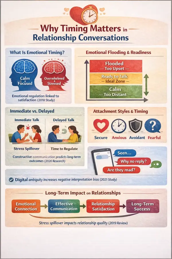 Why Timing Matters in Relationship Conversations